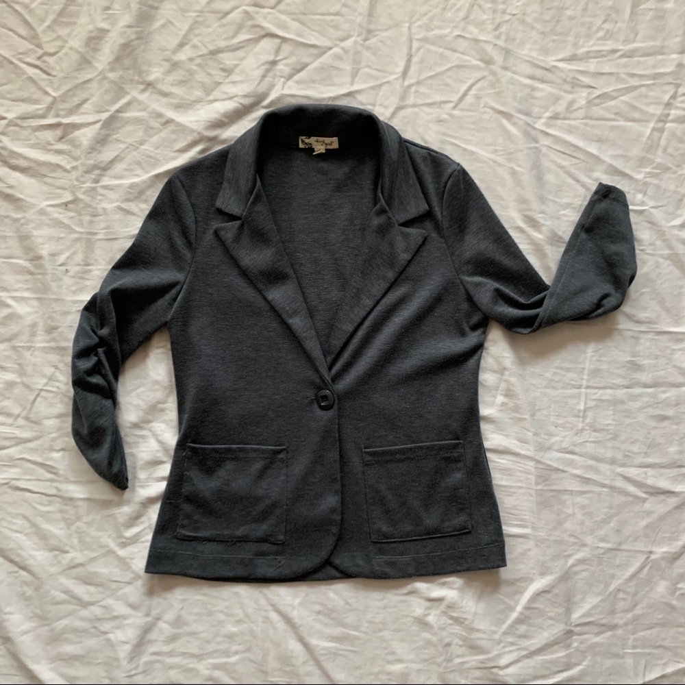 Gray Blazer
